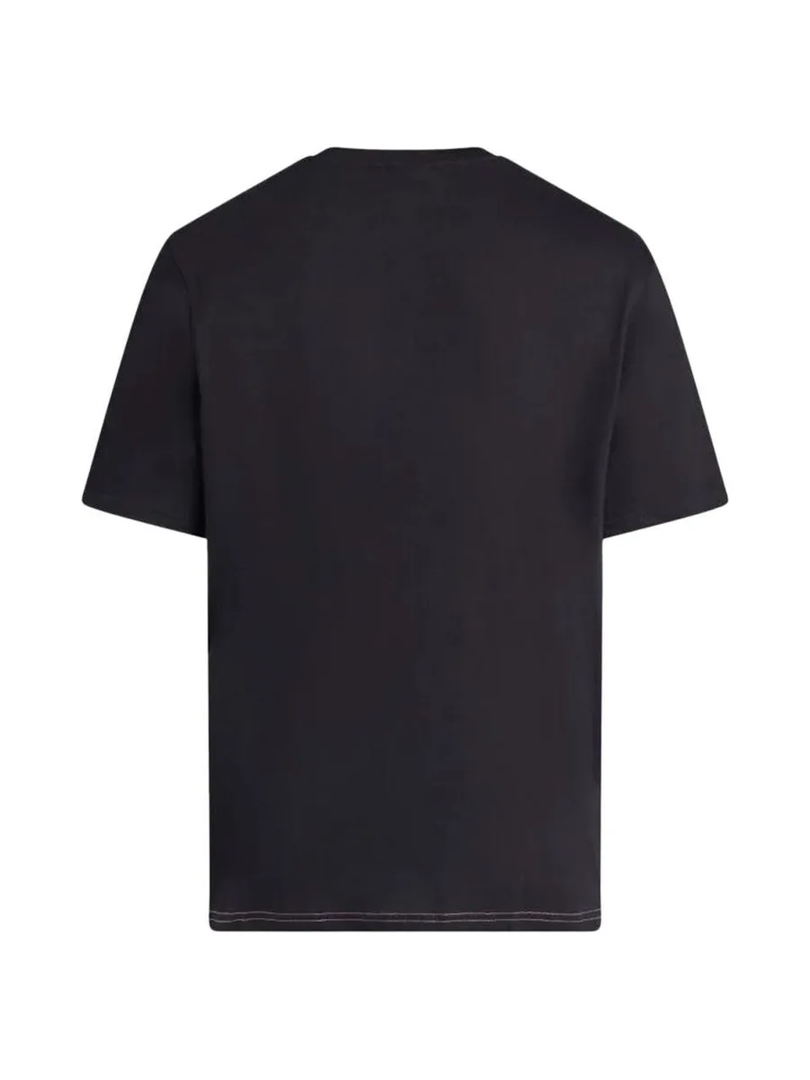 T-shirt Rose/Noir Homme Fila Flat Matte 3