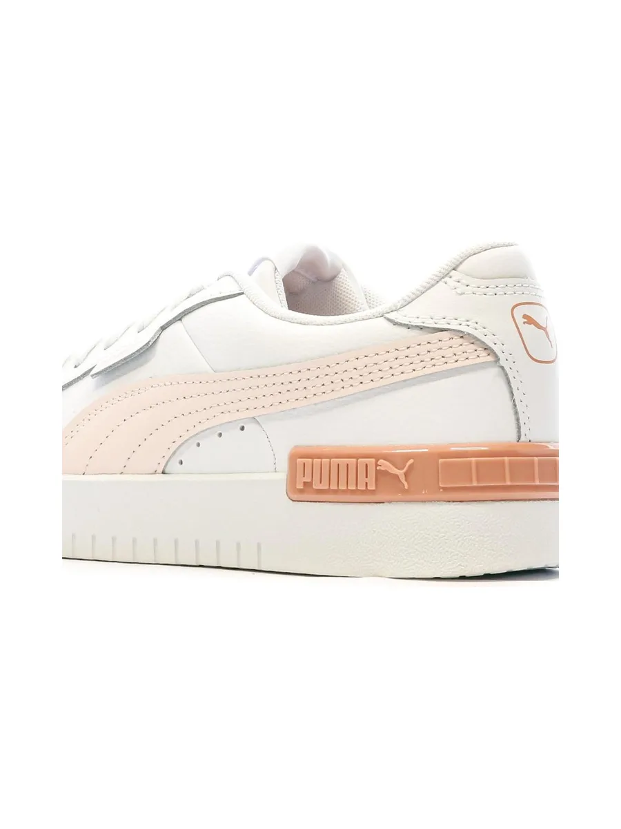 Baskets Blanches/Rose Femme Puma Jada 8