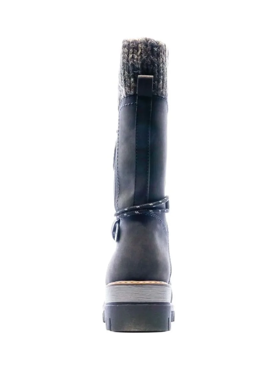 Bottes Gris Anthracite Femme Relife Grivione 4