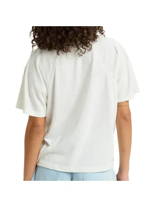 T-shirt Ecru Femme Roxy Time For Palm 2