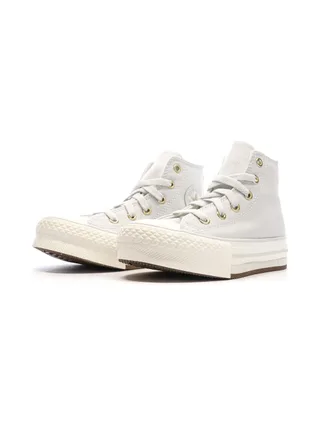 Baskets Grises Fille Converse All Star Eva A10382C 6