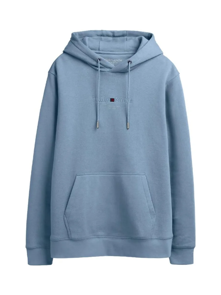 Sweat à Capuche Bleu Clair Homme Teddy Smith Hoody 2