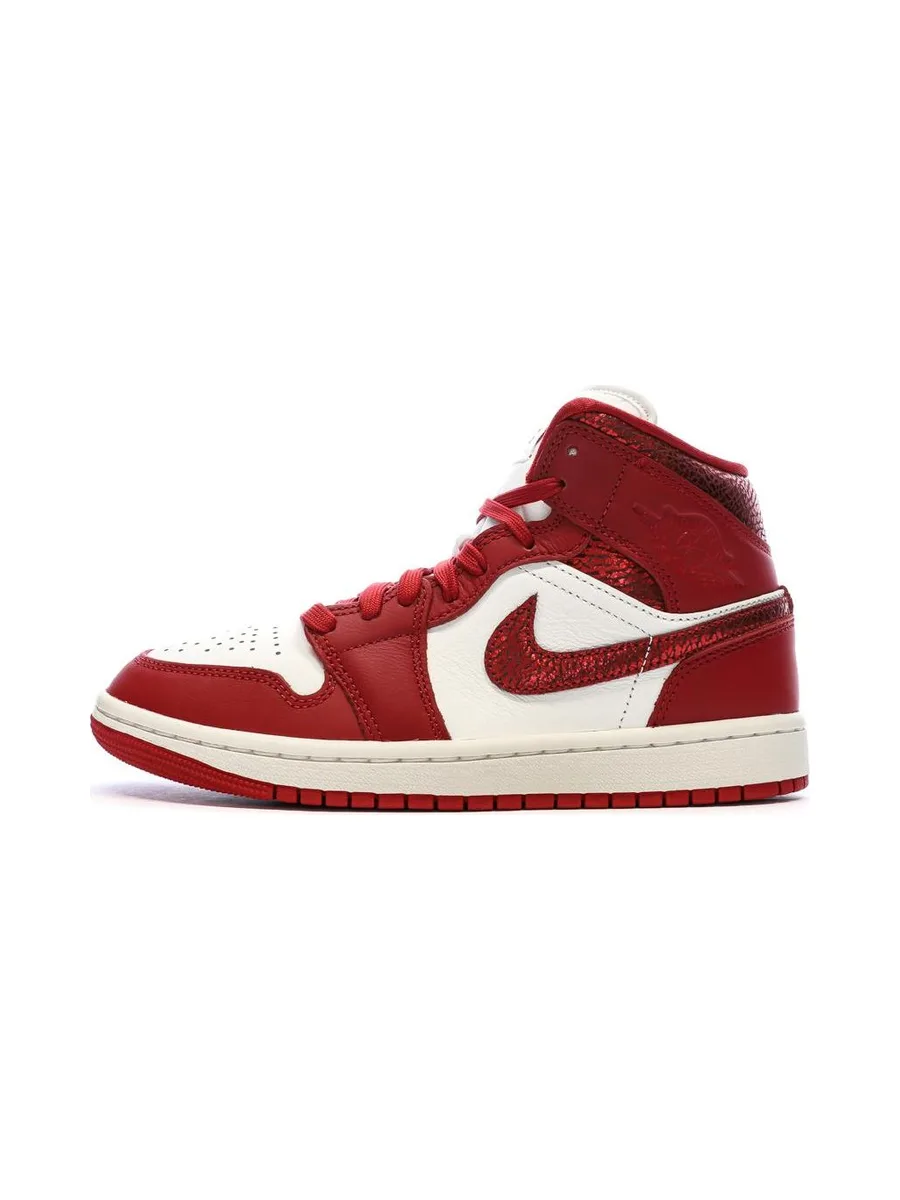 Air Force One Baskets Rouges/Blanches Femme Nike 2