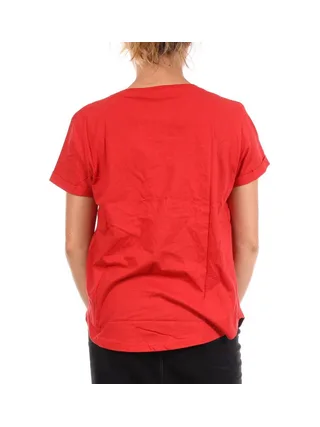 T-Shirt Rouge Femme Disney Love Hands 2