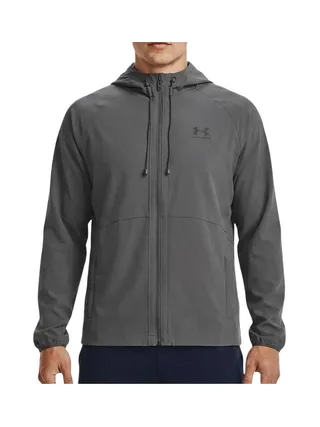 Veste de Pluie Grise Homme Under Armour Ua Stretch 1