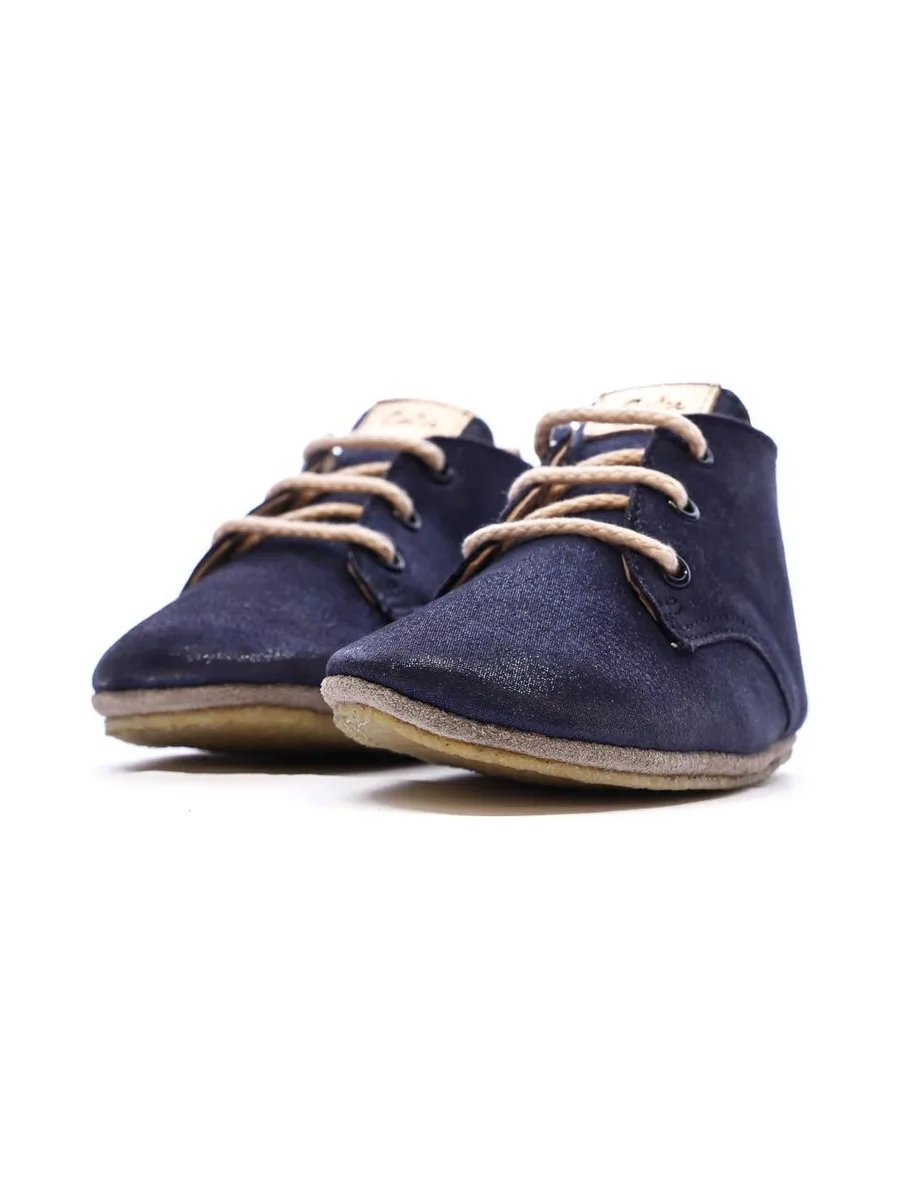 Chaussons Marine Métal Garçon Aster Layas 7