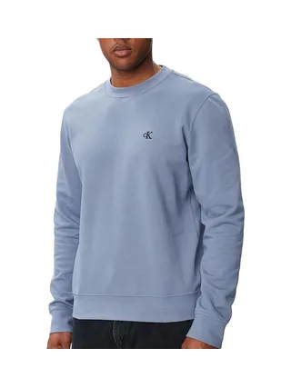 Sweat Bleu Homme Calvin Klein Jeans Terry 1 1