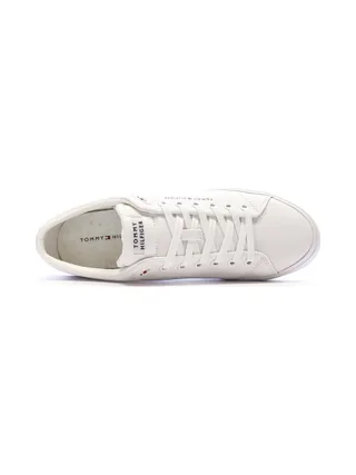 Baskets Blanches Homme Tommy Hilfiger Th Hi Vulc Low Core 4