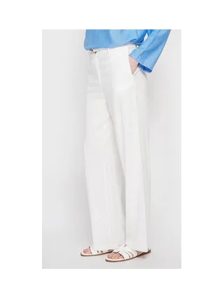 Pantalon coupe large et droite poches latérale fermeture zippée 5