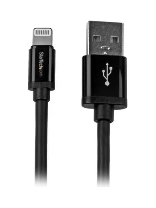 2m Black 8-pin Lightning to USB Cable 1