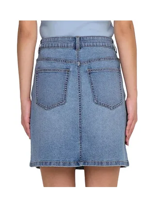 Jupe en Jean Bleu Clair Femme JDY Moon 2
