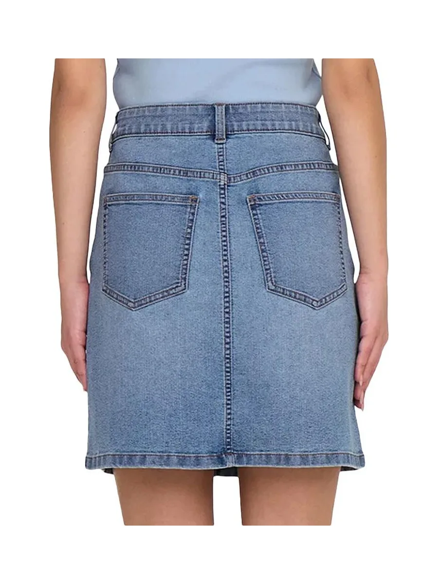 Jupe en Jean Bleu Clair Femme JDY Moon 3