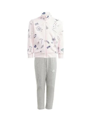 Survêtement Rose Fille Adidas IN3304 1
