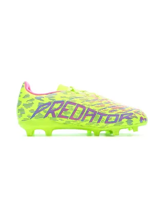 Chaussures de Foot Jaunes Junior Adidas Predator League FG/MG 2