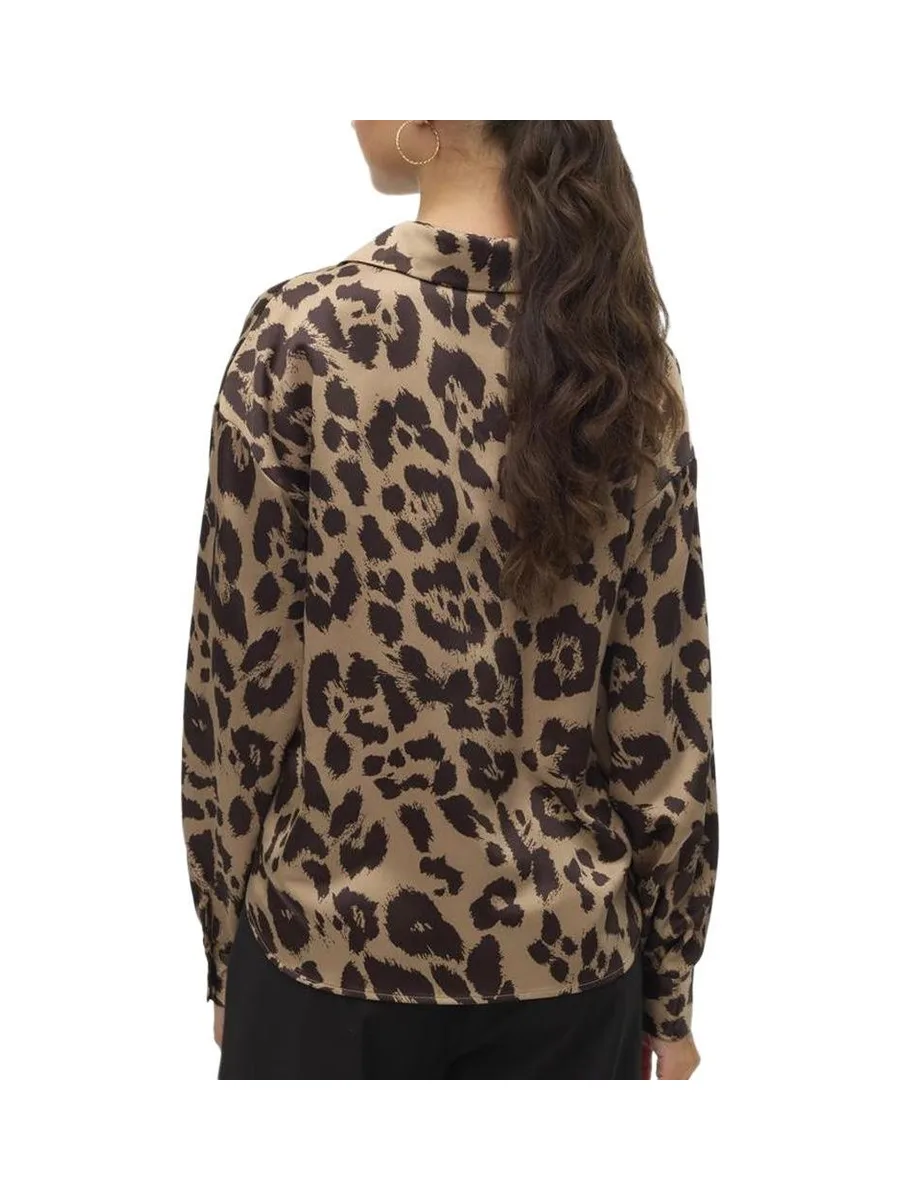 Chemise Marron Femme Vero Moda Merle 3