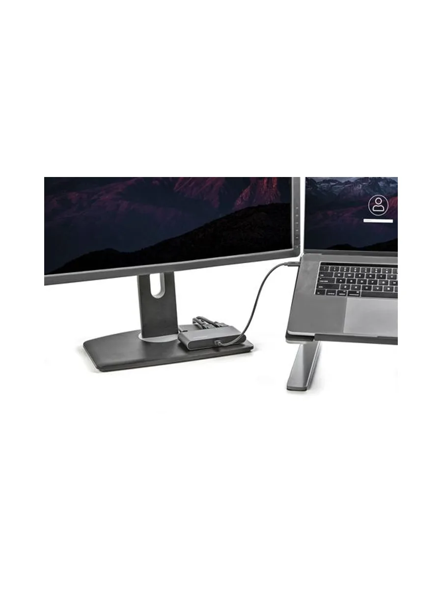 Thunderbolt 3 mini dock 2x4K DP monitors 5