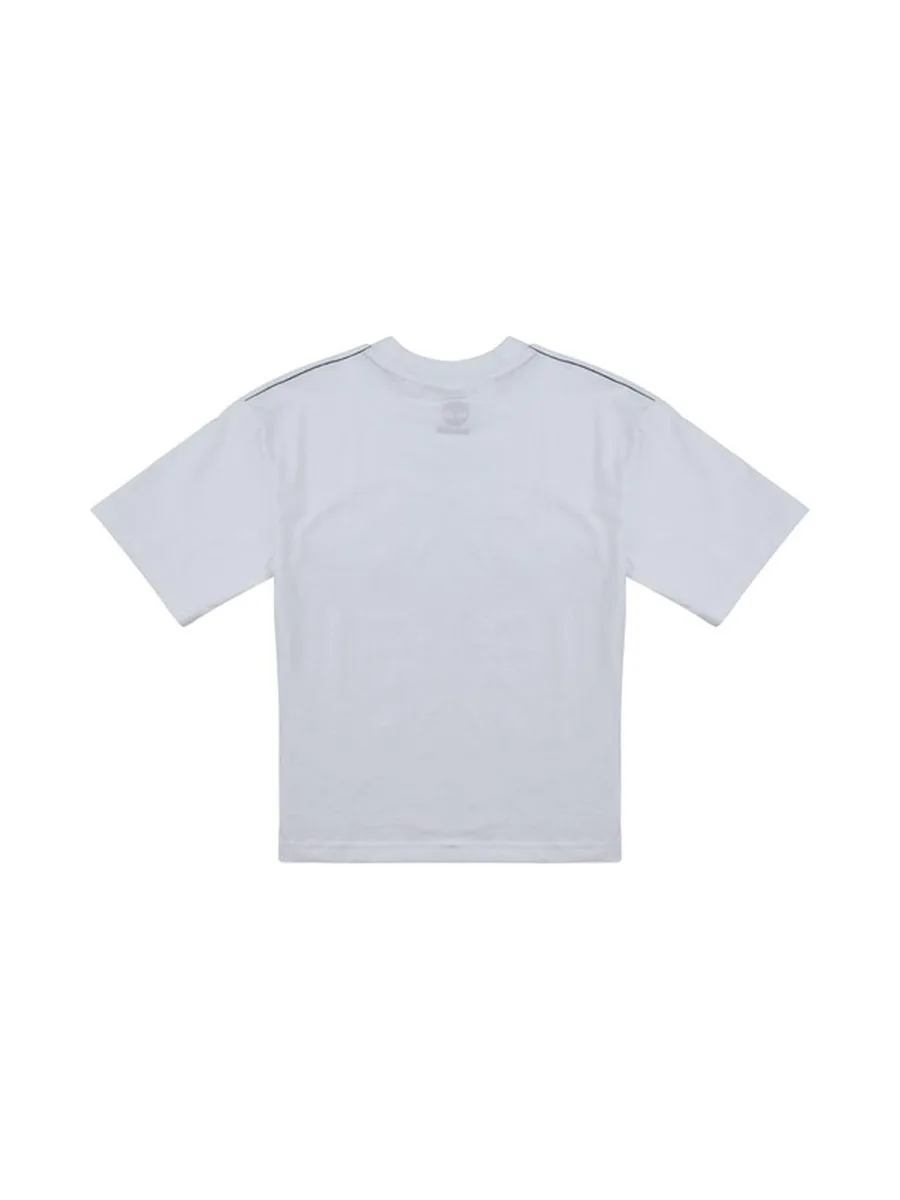 T-Shirt Bleu Clair/Marine Garçon Timberland T60422 3