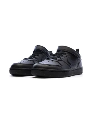 Baskets Noires Garçon Nike Court Borough Low Recraft 6