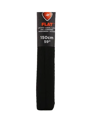 Lacets Noirs Mixte Sofsole Dring Flat Black 150cm 2