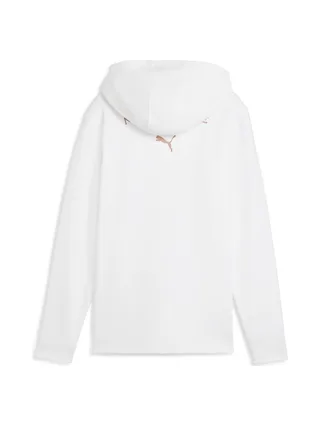 OM Sweat Zippé Blanc Junior Puma 24/25 2