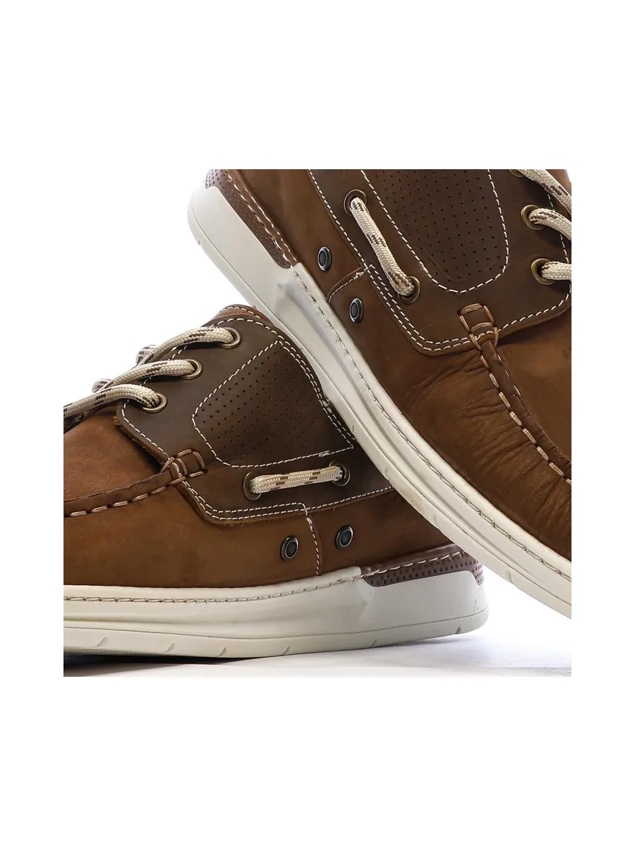 Chaussures Bateau Marrons Homme TBS Mat 8