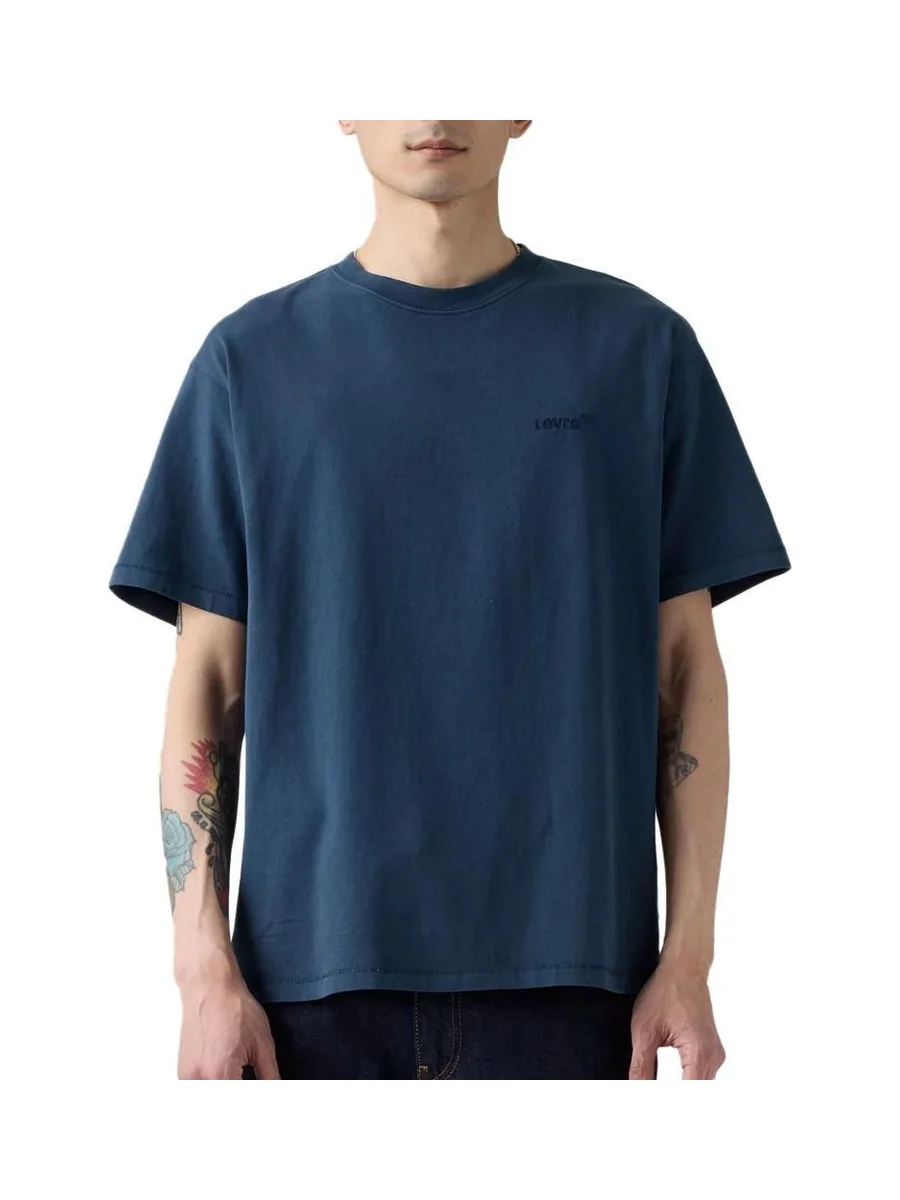 T-Shirt Bleu foncé Homme Levi's Red Vintage Tee A0637 2