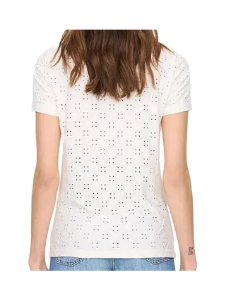 T-shirt Blanc Femme JDY Cathinka 2