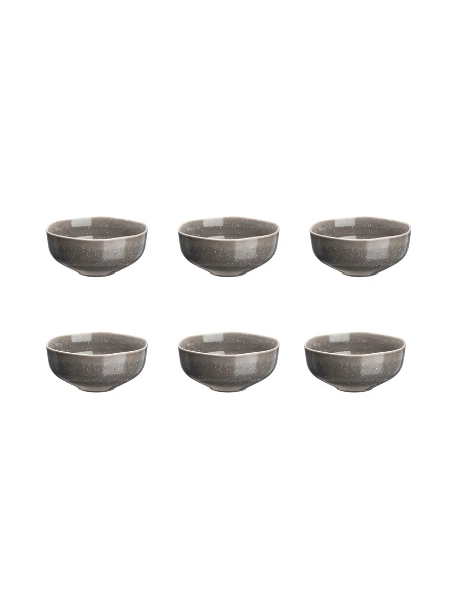 Bol STELLAR Ø14cm - 6 pièces - Gris béton 19