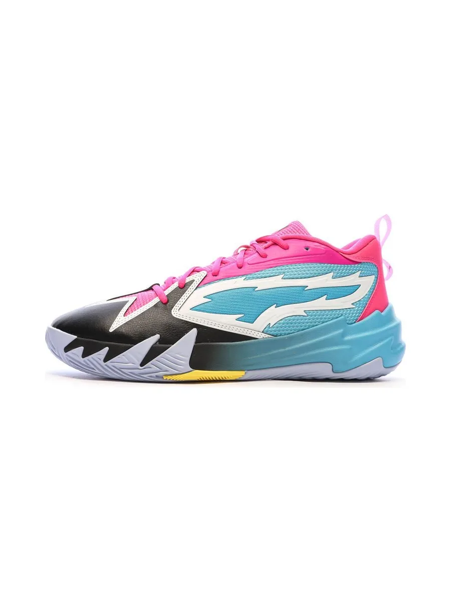 Chaussures de basketball Bleu/Rose Homme Puma Scoot Zeros 1