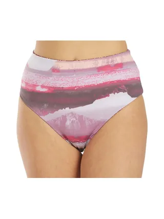 Bas de maillot de bain Bordeaux Femme Nike Reversible 3