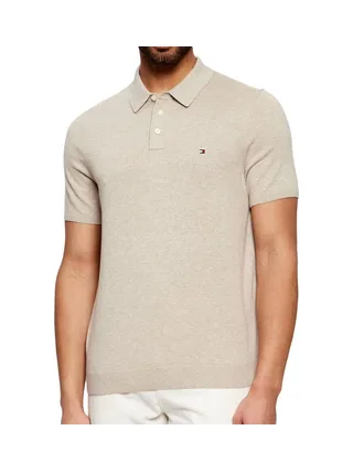 Polo Beige Homme Tommy Hilfiger Essential Cotton 1