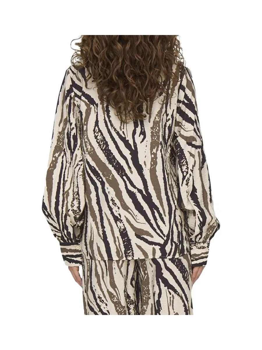 Blouse Beige/Marron Femme JDY Troya 3