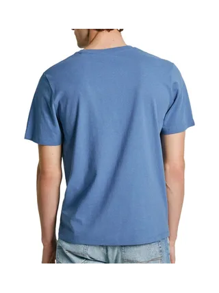 T-shirt Bleu Moyen Homme Pepe jeans Connor 2