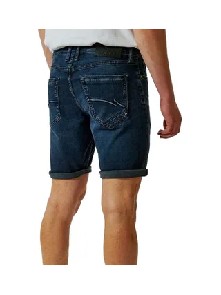 Short en Jean Bleu foncé Homme Kaporal VIXTO 2