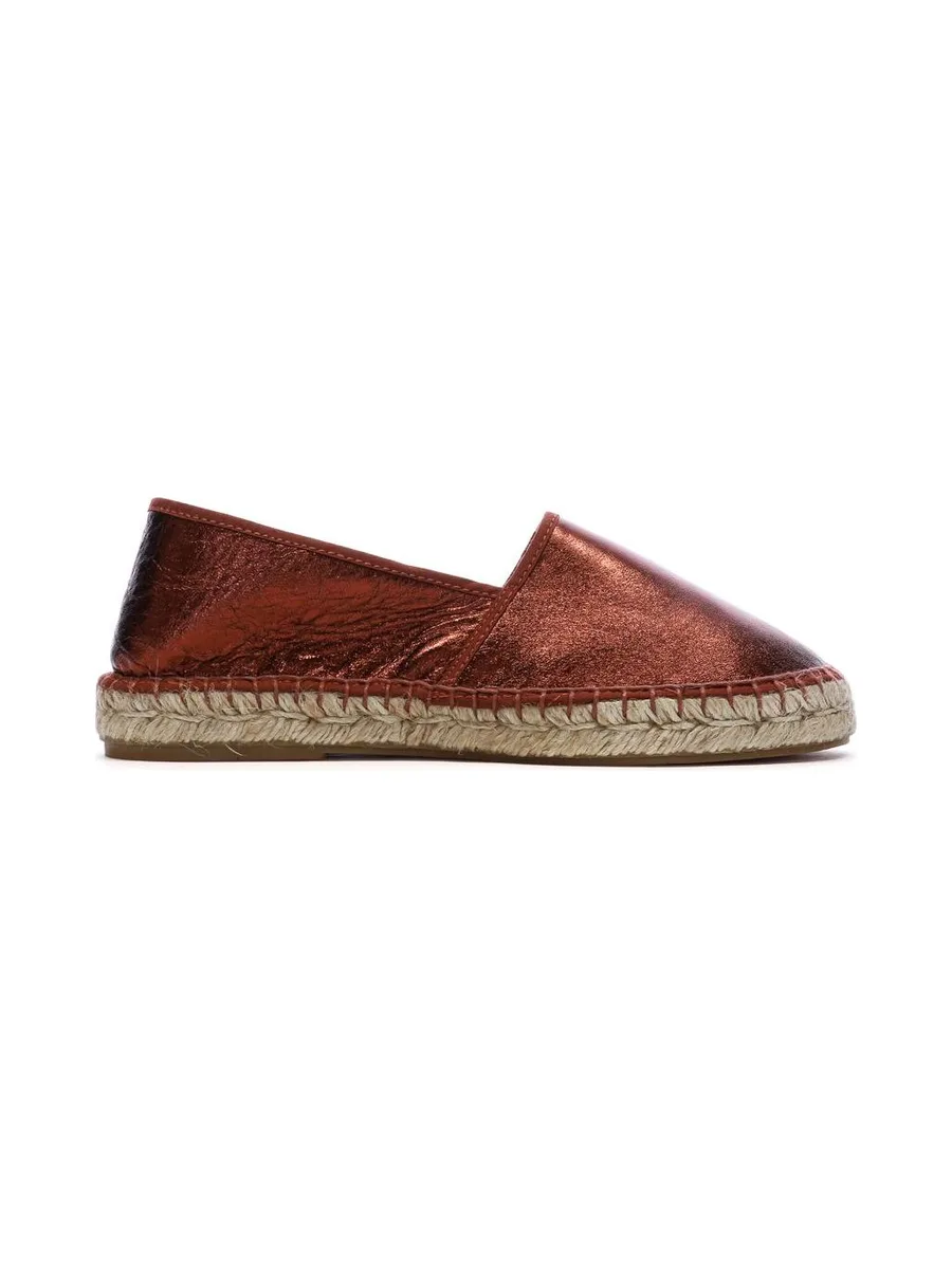 Espadrilles Marron métallisé Femme Pare Gabia Anaia 3