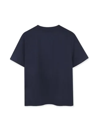 T-Shirt Marine Garçon Hugo Boss J527271 2