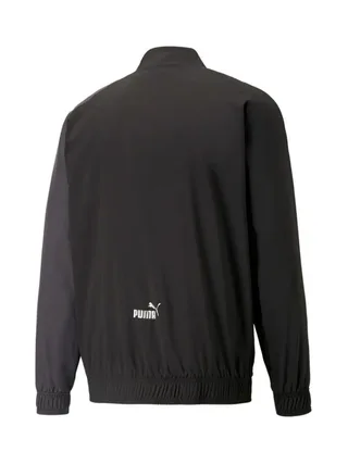 OM Veste Noir-Gris Homme foot Puma 2022/23 2