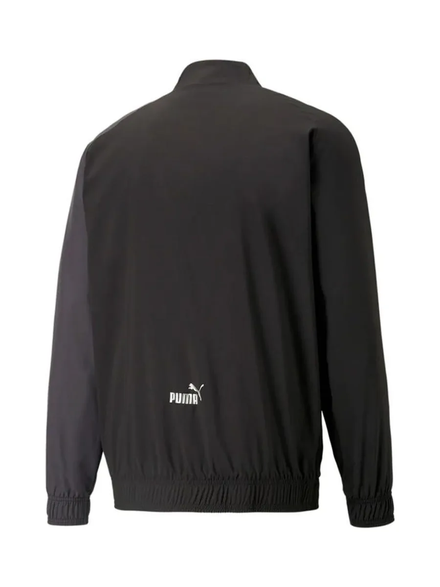 OM Veste Noir-Gris Homme foot Puma 2022/23 3