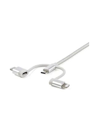 Lightning Cable - USBC to Micro USB - 1m 3