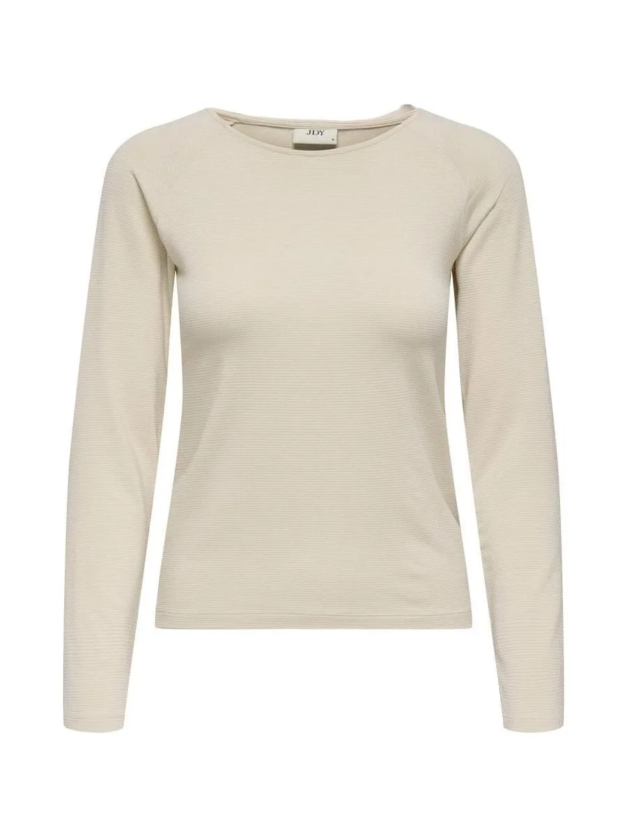 T-Shirt Manches Longues Beige Femme JDY Kaiser 2