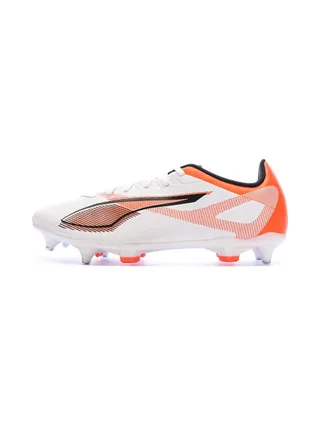 Chaussures de football Blanc/Orange Homme Puma Ultra 5 Play Mxsg 1