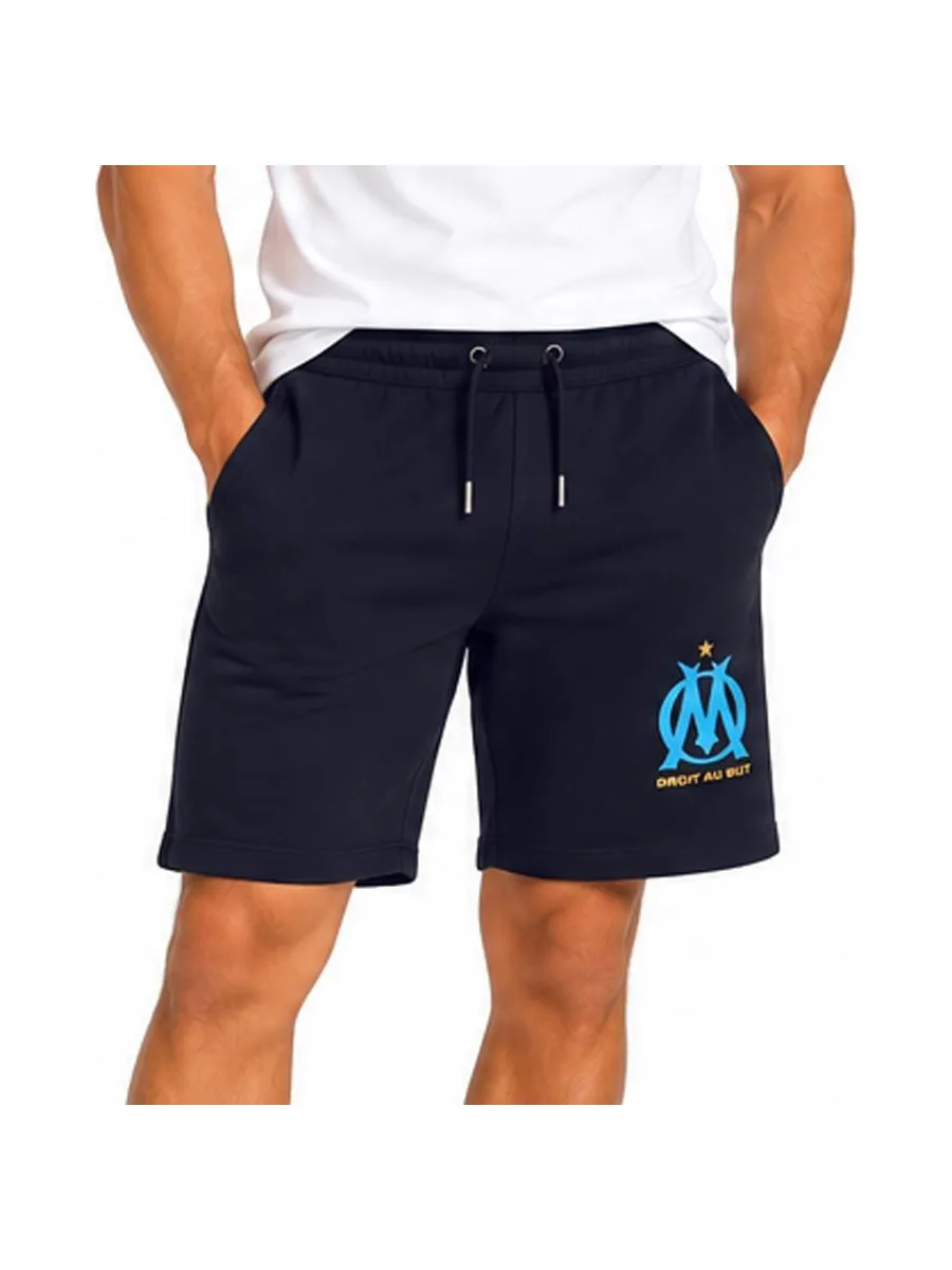 Short Jogging Marine Homme Olympique de Marseille 2