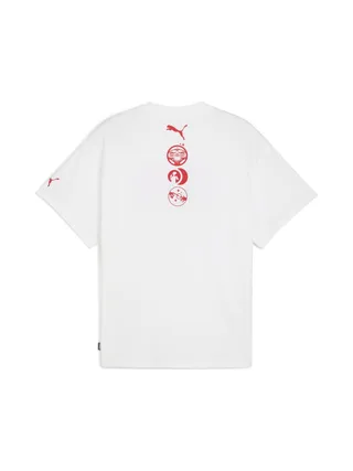 T-Shirt Blanc Homme Puma Hoops X E.t. 2