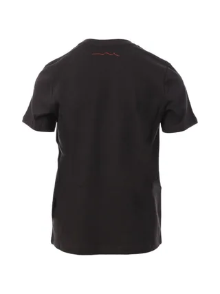 T-shirt Noir Garçon Teddy Smith 61007414D 2
