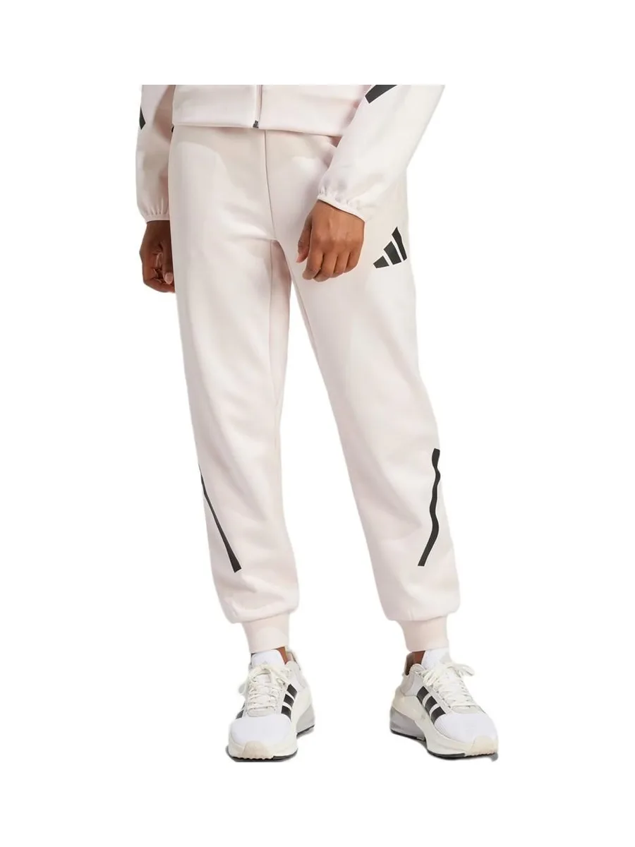 Jogging Rose/Noir Femme Adidas JF4788 2