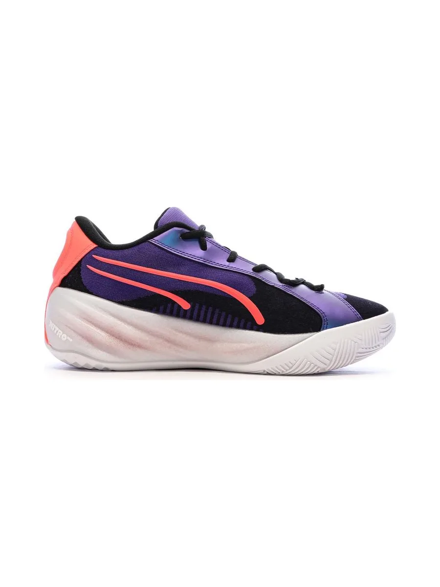 Chaussures Indoor Violettes/Roses Homme Puma All-pro Nitro 3