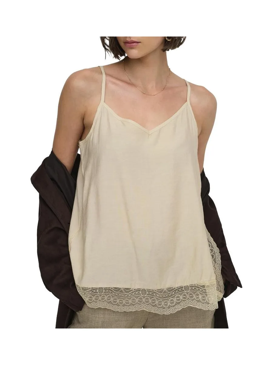 Débardeur Beige Femme JDY Soul 2