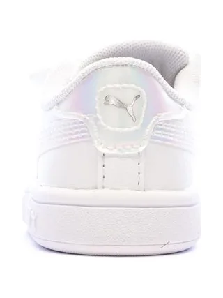 Baskets Blanches Fille Puma Smash 3.0 Holo 3