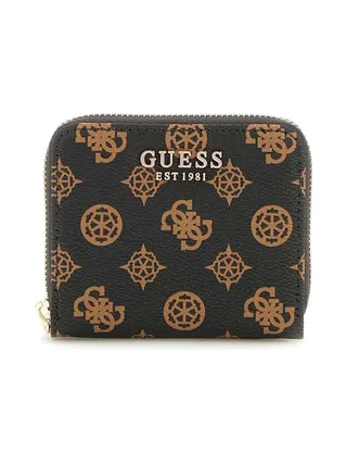 Portefeuille Marron Femme Guess Laurel Slg Small 1