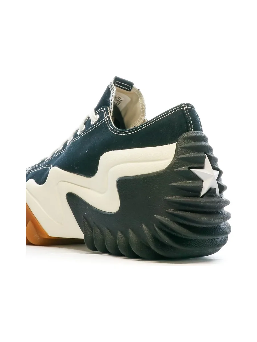 Baskets Noires/Beiges Homme Converse Run Star 7